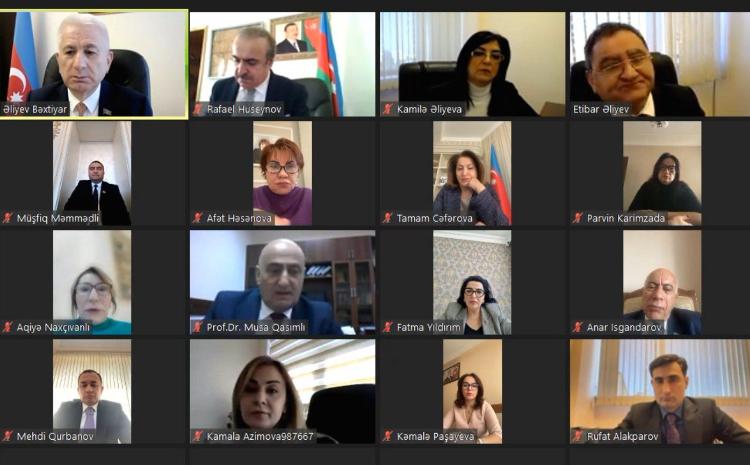 Milli Məclisin Elm və təhsil komitəsinin videokonfrans formatında növbəti iclası keçirilib 