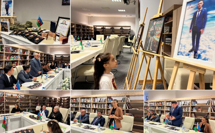 MEK-də şəhid Elşən Müslümova həsr olunmuş kitabın təqdimatı keçirilib 