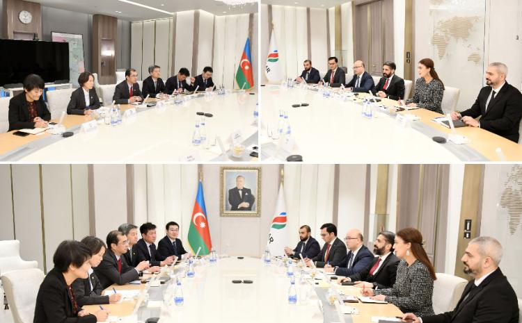 SOCAR-ın prezidenti "China Energy International Group Co. Ltd" şirkətinin prezidenti ilə görüşüb 