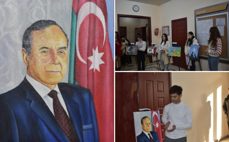 BDU-da "Xəyal dünyamızın sərbəstliyi" adlı rəsm müsabiqəsi 