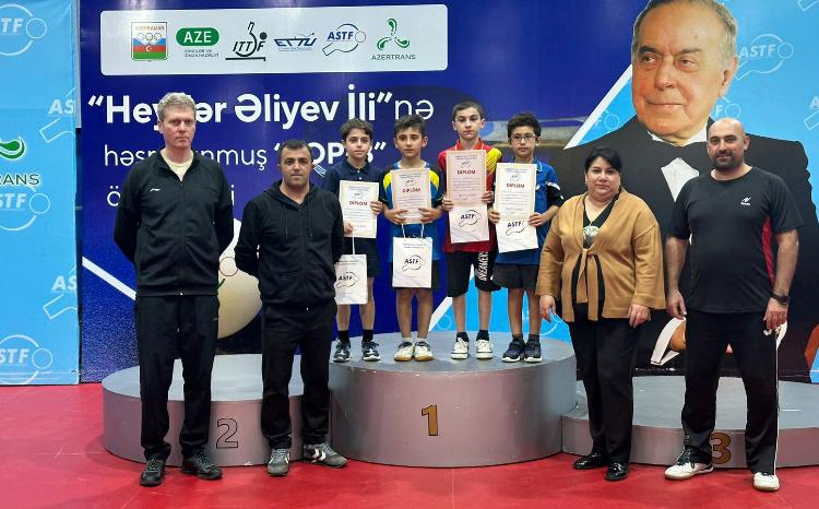 Stolüstü tennisçilərin ölkə turniri başa çatıb 