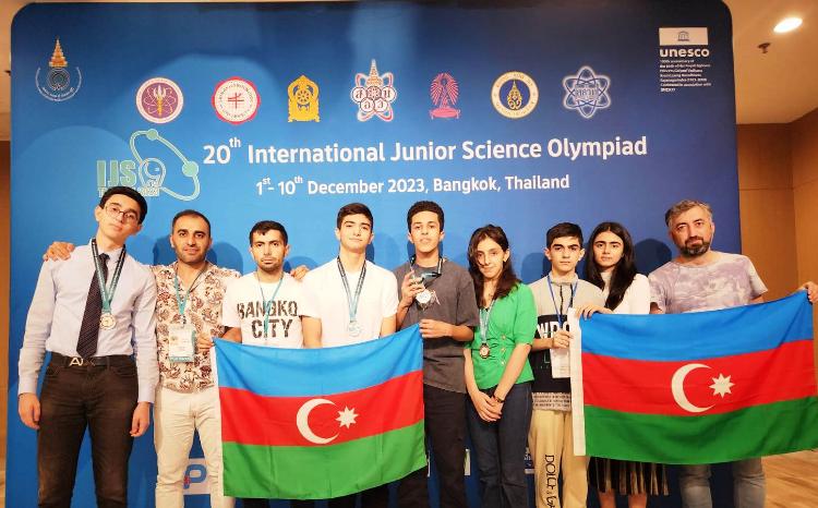 Yeniyetmələrin 20-ci Beynəlxalq Elm Olimpiadasında qazanılan uğur 