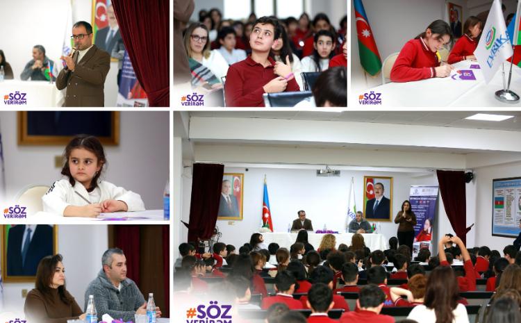 "Söz verirəm" kampaniyası ölkə üzrə miqyasını artırır! 