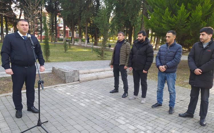 İlin ilk "Açıq mikrofon" aksiyası Qax rayonunda keçirildi 