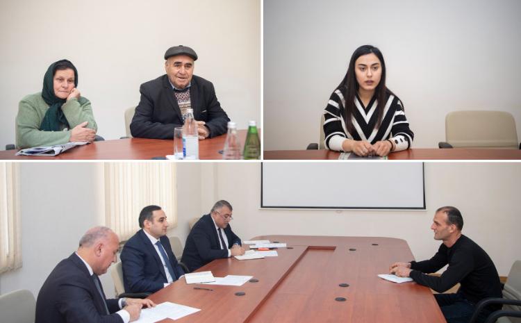 Kənd təsərrüfatı nazirinin müavini Sarvan Cəfərov Astarada vətəndaşları qəbul edib 