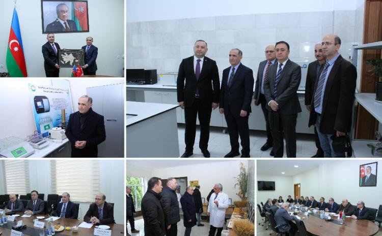 Türkiyənin Kafkas Universitetinin rəhbər nümayəndə heyəti ADAU olub 