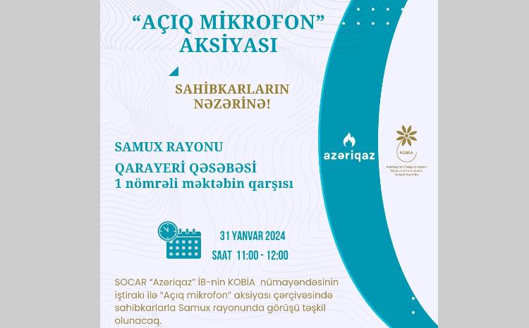 Sahibkarlarla növbəti görüş Samux rayonunda keçiriləcək 