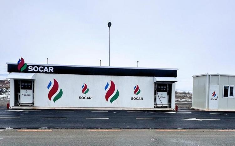 SOCAR Füzulidə yeni yanacaqdoldurma stansiyasını istifadəyə verib 