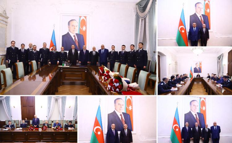 Qulluqda olmanın son yaş həddinə çatmış prokurorluq işçiləri təltif olunub 
