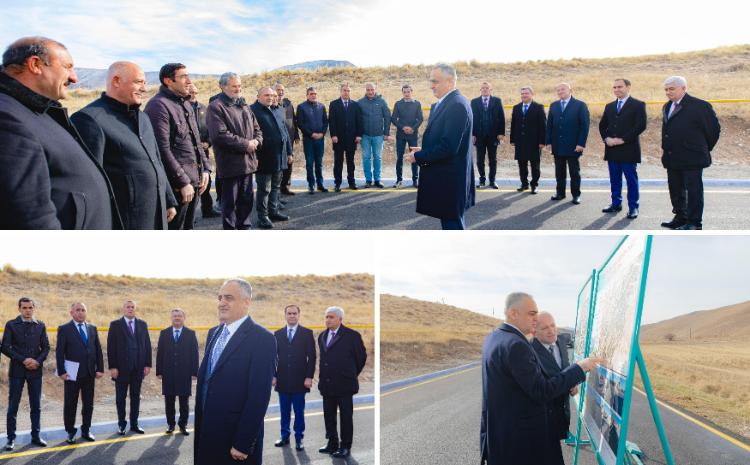 Gərməçataq kənd yolu istifadəyə verilib 