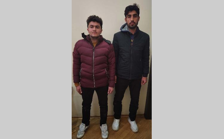Sərhədi pozmaq istəyən Pakistan vətəndaşları saxlanılıb 