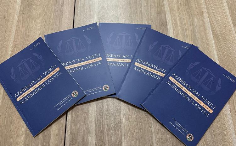 Müasir beynəlxalq akademik tələblərə cavab verən elmi-praktik hüquq jurnalı dərc edilir 
