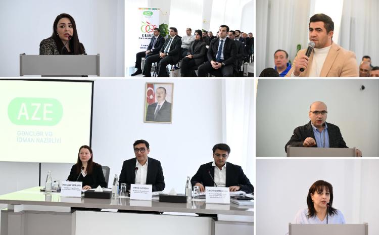 Fərid Qayıbov federasiya nümayəndələri ilə görüşüb 