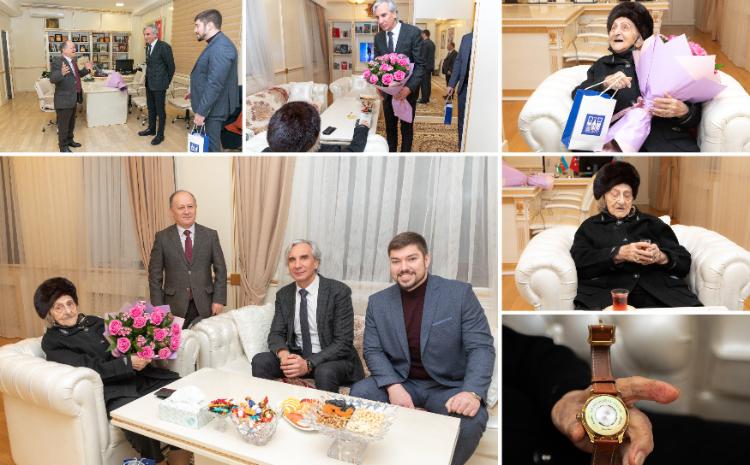 Президентский пенсионер Фатма Саттарова отмечает свое 102-летие 