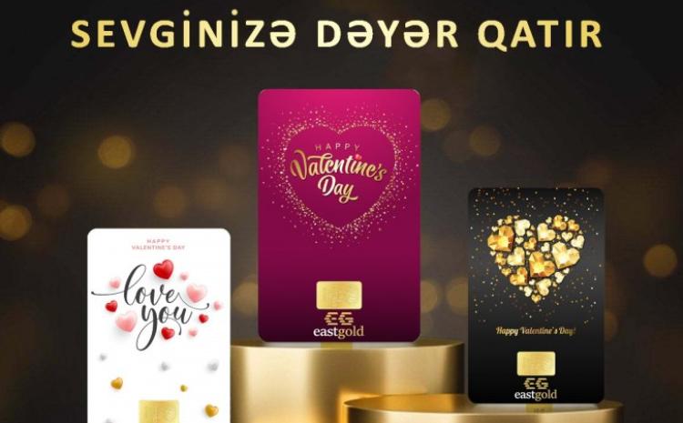 East Gold brendinin qızıl külçələri - həm hədiyyə, həm də yatırım!