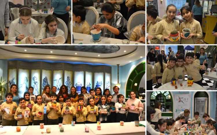 A master class was held by "Nargis Magazine" with the support of the Port of Baku 