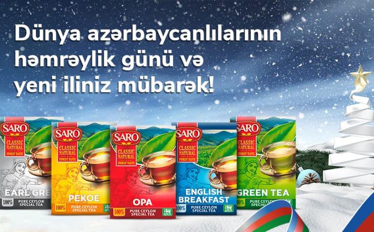 SARO çayları xalqımızı təbrik edib 
