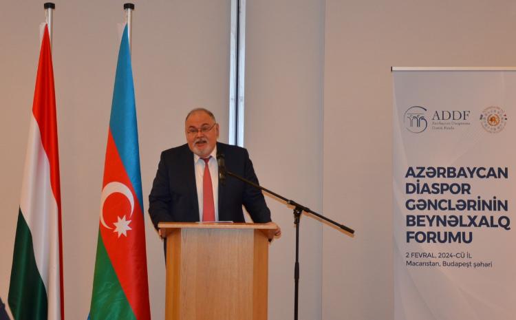 Azərbaycanın Macarıstandakı səfiri diaspor gənclərini Prezident seçkilərində fəal iştirak etməyə çağırıb 