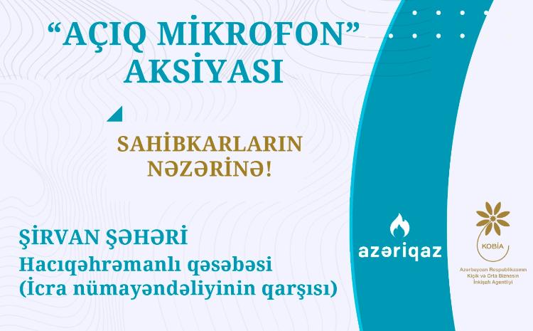 Sahibkarlarla növbəti görüş Şirvan şəhərində keçiriləcək 