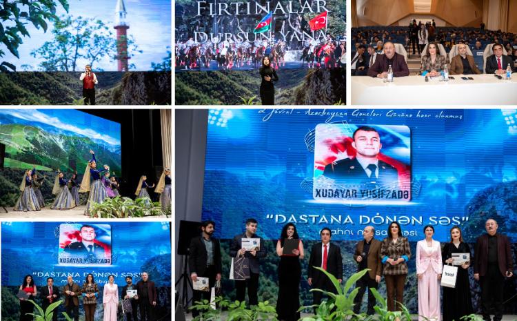 "Dastana dönən səs" adlı mahnı müsabiqəsi keçirilib 