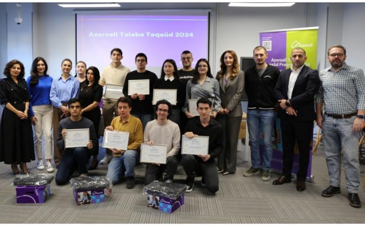 10 студентов получили звание «Стипендиат Azercell» 