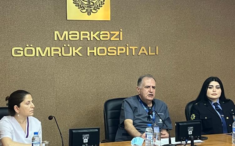 Tələbələr Mərkəzi Gömrük Hospitalında istehsalat təcrübəsinə başlayıblar 