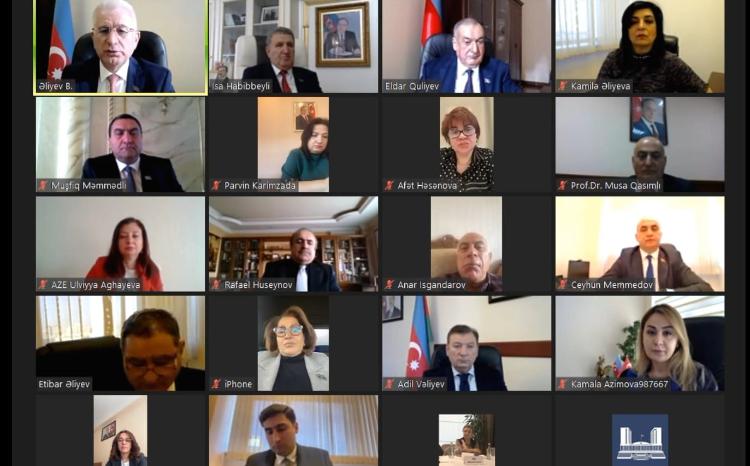 Milli Məclisin Elm və təhsil komitəsinin videokonfrans formatında növbəti iclası keçirilib 