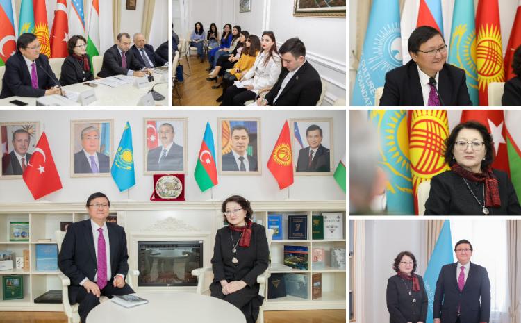 Türk Mədəniyyəti və İrsi Fondunda Qırğızıstanın Xalq yazıçısının yaradıcılığına həsr olunmuş tədbir keçirilb 