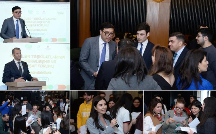 Gənclər Təşkilatlarının Şəbəkələşmə və İnkişaf Forumu keçirilib 