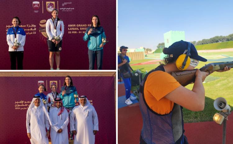Aylin Quliyeva Dohada gümüş medal qazanıb 