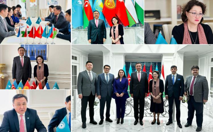 Türk Dövlətləri Təşkilatının Baş katibi Türk Mədəniyyəti və İrsi Fondunu ziyarət etdi 
