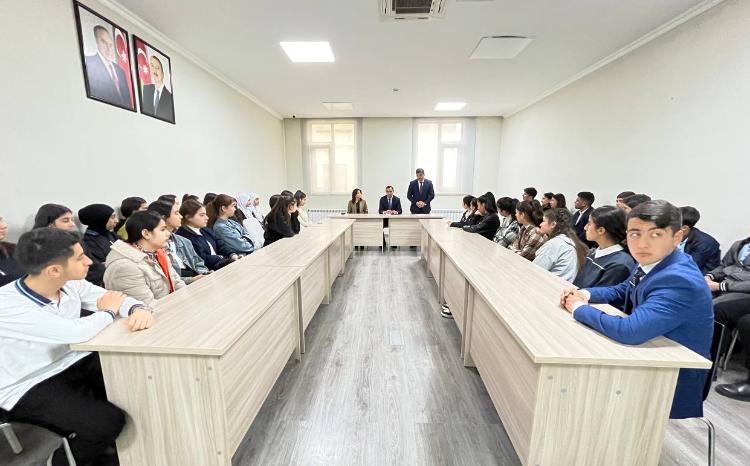 Ombudsmanın Cənub Regional Mərkəzi tərəfindən erkən nikahın qarşısının alınması mövzusunda maarifləndirmə tədbiri keçirilib 