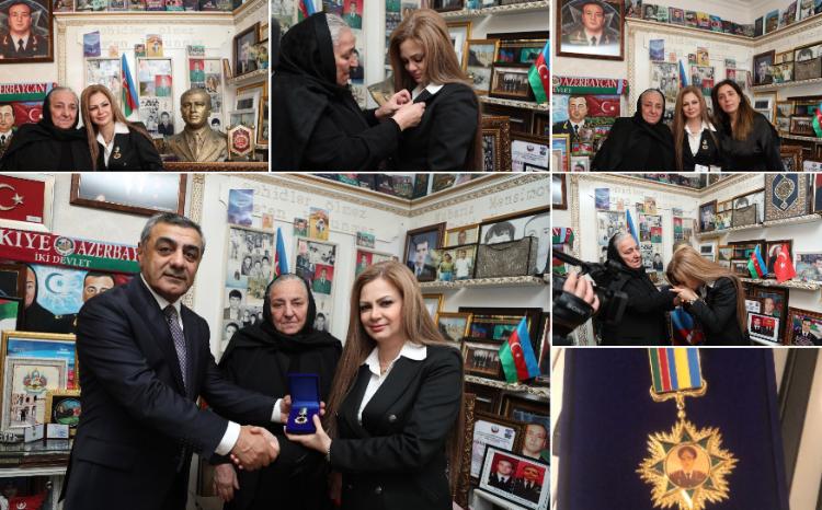 Sevinc Tofiqqızı General Polad Həşimov adına qızıl medal ilə təltif edildi 