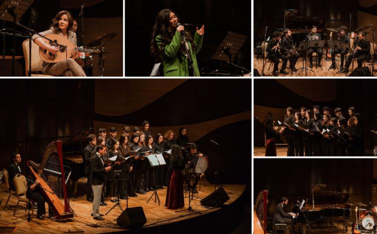Beynəlxalq Muğam Mərkəzində "Umud çiçəkləri" konsert-sərgisi keçirilib 