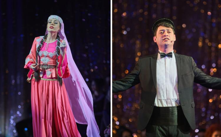 Akademik Musiqili Teatrın aktyorları Novosibirsk teatrının yubileyində iştirak etdilər 