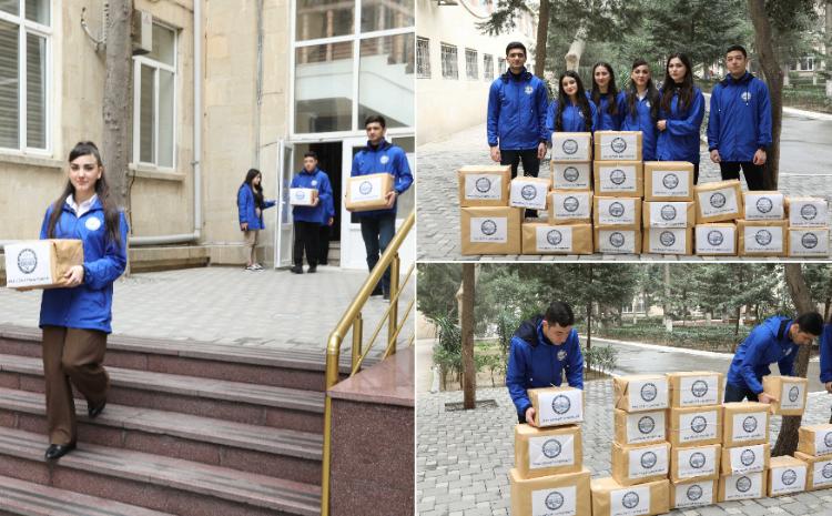 БГУ передал книги библиотеке «Симург» в Лачине 