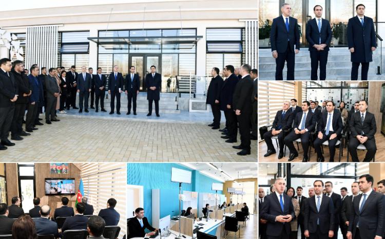 Şərur şəhərində Vergi Ödəyicilərinə Xidmət Mərkəzi istifadəyə verilib 