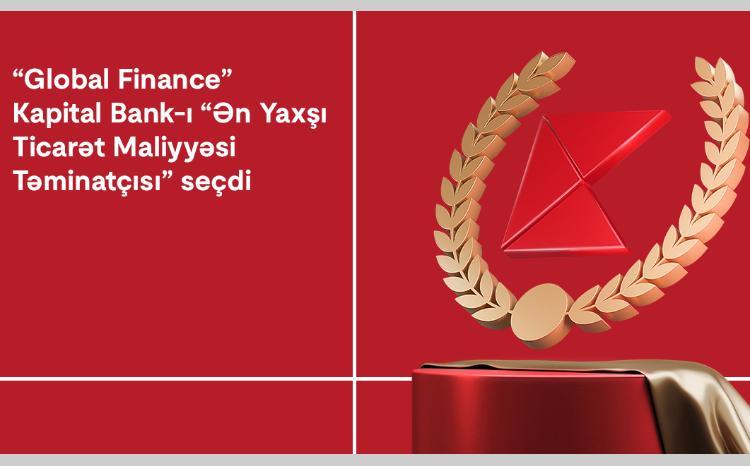 Kapital Bank is awarded by Global Finance 