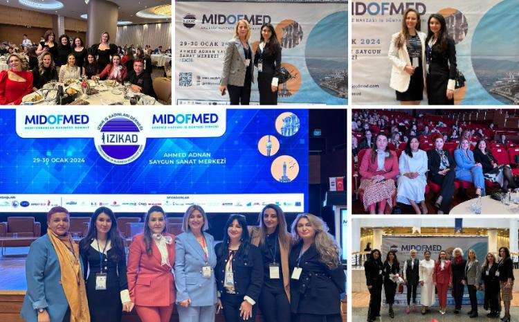 Sevda Quliyeva və Sakina Babayeva "MİD OF MED Mediterranean Biznesswoman" Summitində 