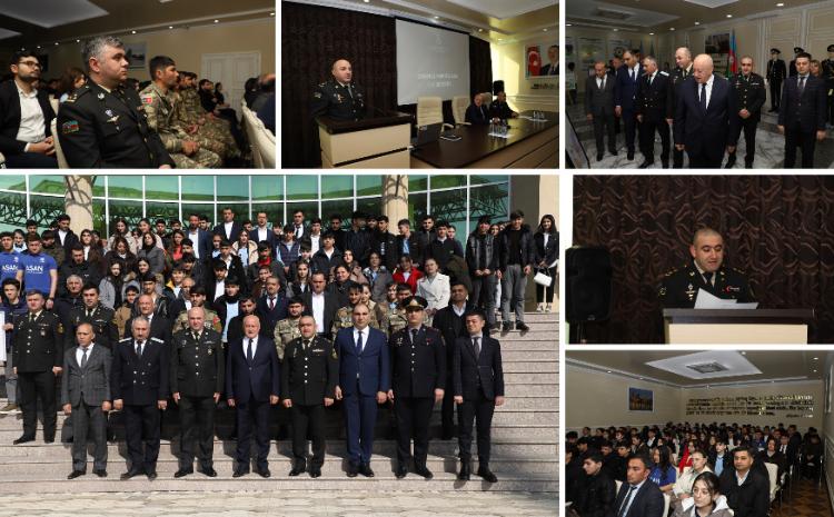 Dövlət Xidməti Ağcabədidə gənclərlə görüş keçirib 