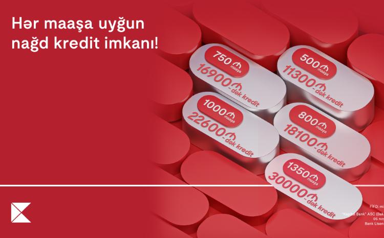 Salary-based loan offer from Kapital Bank 