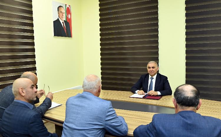 "Azərişiq" ASC-nin sədri Vüqar Əhmədov Masallıda vətəndaşları qəbul edib 