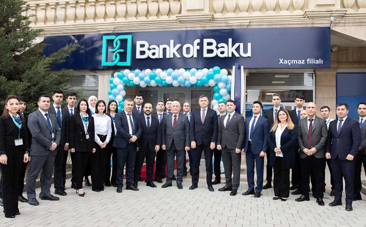 "Bank of Baku"nun Xaçmaz filialı yeni ünvanda 