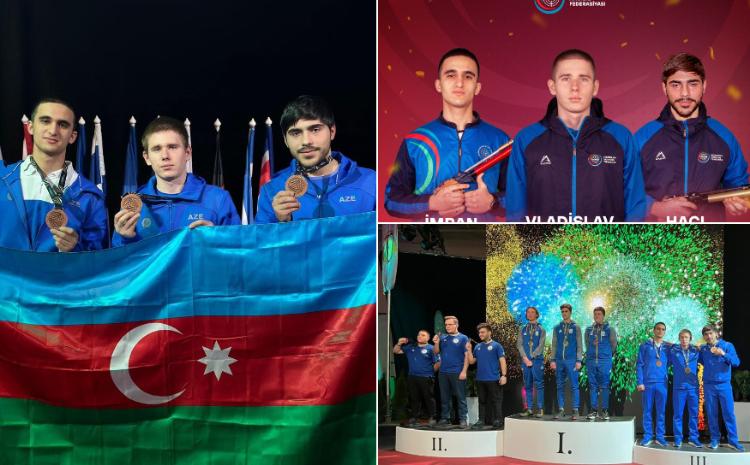 Güllə atıcılarımız Avropa çempionatında bürünc medal qazanıb 
