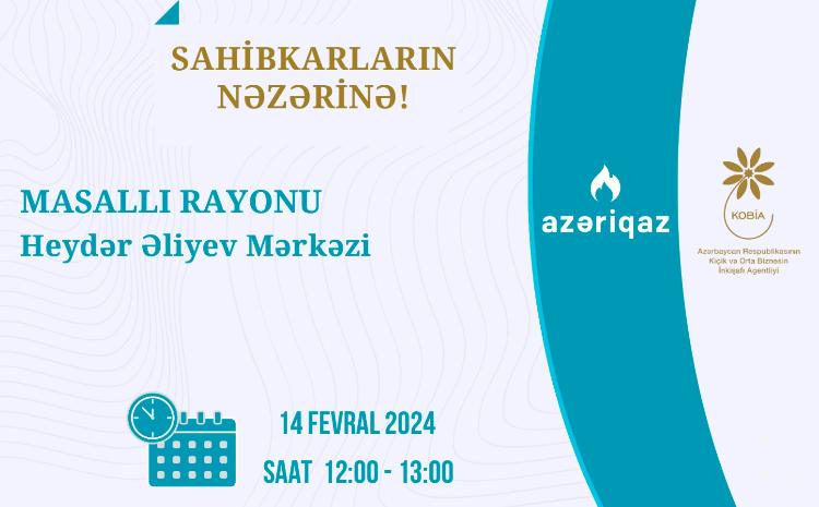 Sahibkarlarla növbəti görüş Masallı rayonunda keçiriləcək 