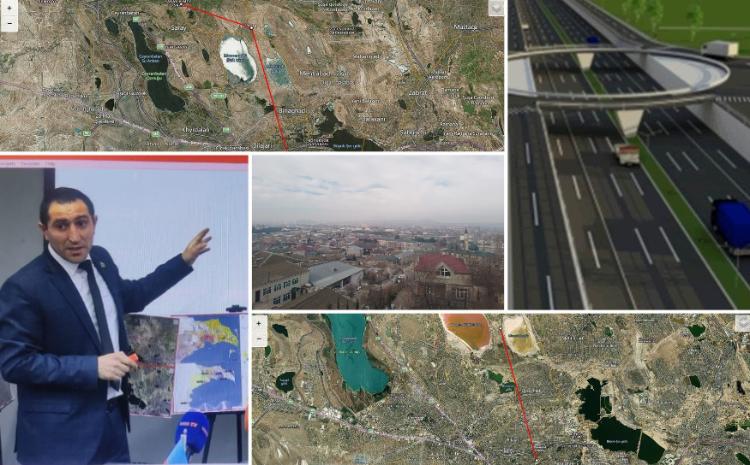 Bakı-Sumqayıt-Bakı mövcud yoluna alternativ "Yeni yol" layihəsi 