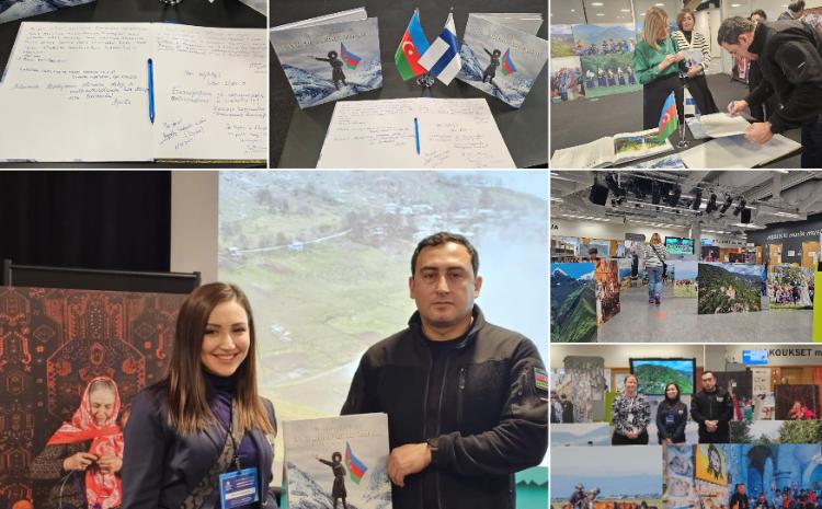 Finlandiyada "Azərbaycan - Multikulturalizm diyarı" adlı kitabın təqdimatı baş tutub 