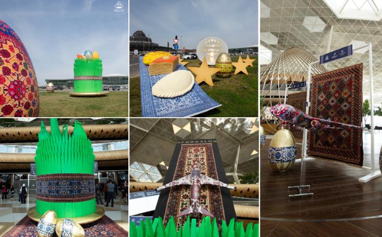 Магия Новруза в Бакинском аэропорту: ковры, самолеты и национальные ценности