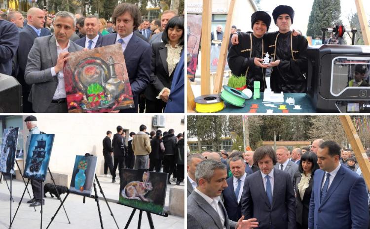 Gürcüstanın Marneuli rayonunda Novruz bayramı tədbiri keçirilib 