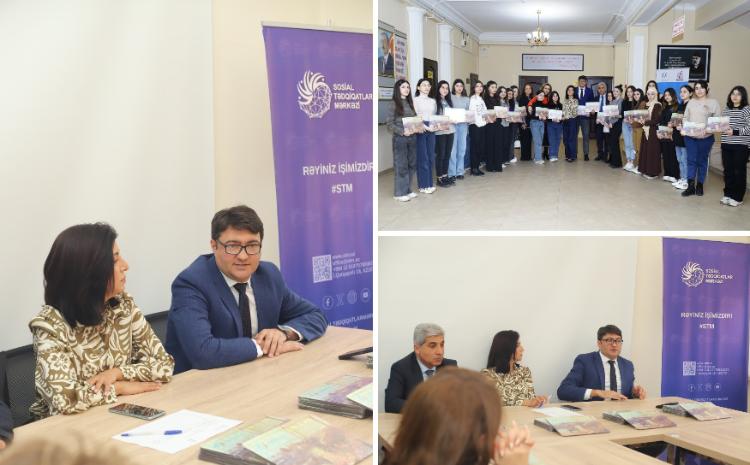 STM-nin təşkilatçılığı ilə ADPK-də "Qərbi Azərbaycana qayıdış gənclərin gözüylə" adlı tədbir keçirilib 